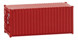Faller 20' Container Red FA182003 HO Gauge