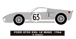 Fly Car Model Ford GT40 Le Mans 1966 Holquist FLYELM06 1:32