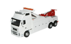 Oxford Diecast Volvo Wrecker Boniface Recovery White ODSP023 OO Gauge