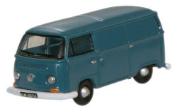 Oxford Diecast Volkswagen Van Bay Window Regatta Blue ODNVW009 N Gauge