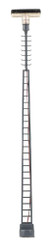Faller LED Lattice Mast Top Mounted Luminaire Wrm White 145mm (3) FA180118 HO Gauge