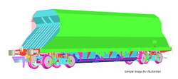 Dapol P&D JHA (End Hopper) ARC 17918 DA4F-081-002 OO Gauge