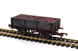 Dapol 4 Plank Wagon Hudson Bros 16 Weathered DA4F-040-022 OO Gauge