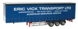 Oxford Diecast MAN TGX Erik Vick Trailer ODMAN02CS-T OO Gauge