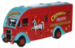 Oxford Diecast Albion Horsebox Chipperfield (Spotted Stallion) ODNAH006 N Gauge