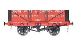 Dapol 5 Plank Wagon South Wales & Cannock Chase DA7F-051-055 O Gauge