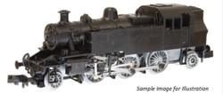 Dapol Ivatt 2-6-2T 41319 BR Late Lined Black (DCC-Fitted) DA2S-015-010D N Gauge