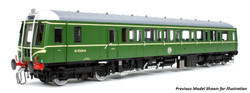 Dapol Class 122 55018 BR Green w/Speed Whiskers (DCC-Fitted) DA7D-015-006D O Gauge