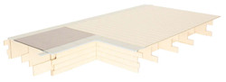 Dapol Kitmaster Genesis Platform Bay RH Stone Face/Tarmac Top DA7B-000-010 O Gauge