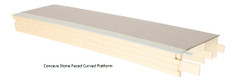 Dapol Kitmaster Genesis Platform Concave Curve Stone/Tarmac DA7B-000-004 O Gauge