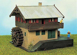 Heljan House with Watermill Kit HN01001871 HO Gauge