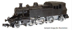 Dapol Ivatt 2-6-2T 41208 BR Early Lined Black DA2S-015-007 N Gauge