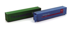 Dapol 45ft Hi-Cube Container Pack (2) Argos/Co op Weathered DA2F-028-018 N Gauge