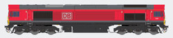 Dapol Class 66 001 DB Red (DCC-Sound) DA2D-066-001S N Gauge