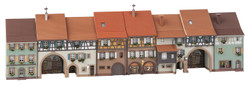 Faller Old Town Relief Houses (6) Kit III FA232174 N Gauge