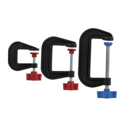 Modelcraft Plastic G-Clamp Triple Pack (25/50/75mm) MCPCL3003