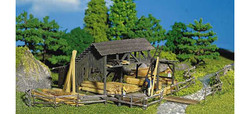 FALLER Lumber Yard Model Kit I HO Gauge 130288