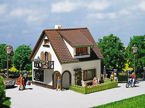 Faller House W Dormer Window Model Kit Iii Ho Gauge 130200