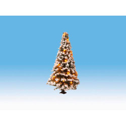 NOCH Christmas Illuminated Tree w/ 20 LEDs 8cm HO Gauge Scenics 22120