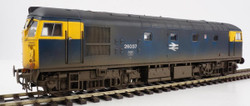 Heljan Class 26 027 BR Blue Weathered O Gauge Diesel Model Train HN2679