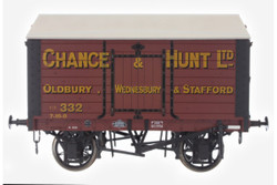 Dapol Salt Van Chance & Hunt 332 Weathered DA7F-018-009W O Gauge