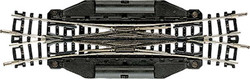 Fleischmann Double Slip Electric 15 Degree 129.8mm N Gauge FM22246