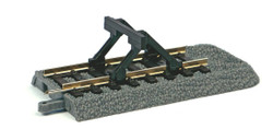 Piko A-Track w/Roadbed End Piece with Buffer Stop HO Gauge 55446