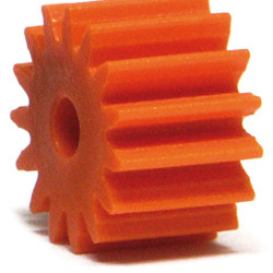NSR Soft Plastic Orange Pinion 15 AW No Friction 7.5mm (4) NSR7315