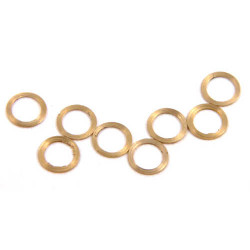 NSR Axle Spacers 3/32 .005" Brass (10) NSR4810