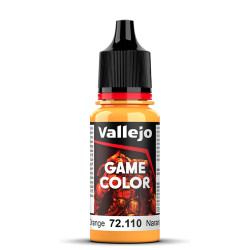 Vallejo Game Colour Sunset Orange Paint 17ml Dropper Bottle 72110