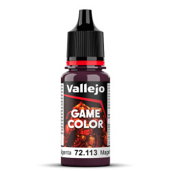 Vallejo Game Colour Deep Magenta Paint 17ml Dropper Bottle 72113