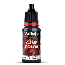 Vallejo Game Colour Abyssal Turquoise Paint 17ml Dropper Bottle 72120
