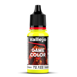 Vallejo Game Colour Bile Green Paint 17ml Dropper Bottle 72122