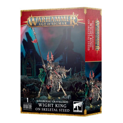Games Workshop Warhammer Age of Sigmar S/B Gravelords: Wight King On Steed 91-65