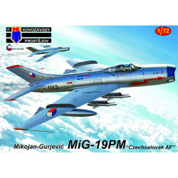 Kovozavody Prostejov 72390 Mikoyan MiG-19PM Czechoslovak 1:72 Model Kit