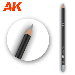 AK Interactive 10033 Aluminium - Weathering Watercolor Pencil