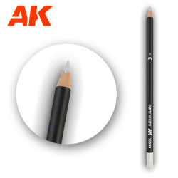 AK Interactive 10005 Dirty White - Weathering Watercolor Pencil