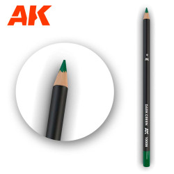 AK Interactive 10008 Dark Green - Weathering Watercolor Pencil
