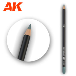 AK Interactive 10021 Green Blue - Weathering Watercolor Pencil