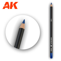 AK Interactive 10022 Dark Blue - Weathering Watercolor Pencil