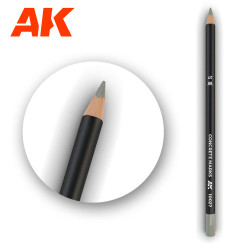 AK Interactive 10027 Concrete Marks - Weathering Watercolor Pencil