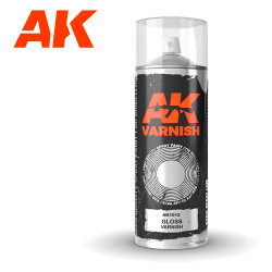 AK Interactive 1012 Gloss Varnish Spray 400ml