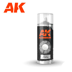 AK Interactive 1022 Aluminum - Spray 150ml