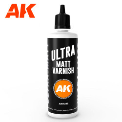 AK Interactive 11252 Ultra Matt Varnish 100ml Bottle