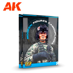 AK Interactive 247 AK Learning 8: Modern Figures Camouflages Book (English)