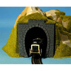 NOCH Single Track Tunnel Portal (2) HO Gauge Scenics 60010