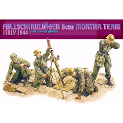 Dragon 6215 Fallschirmjager 8cm Mortar Team (Italy 1944) 1:35 Plastic Model Kit