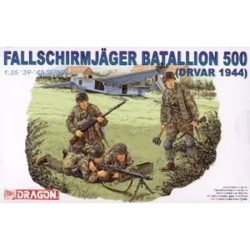Dragon 6145 Fallschimjager Batallion 500 (Drvar 1944) 1:35 Plastic Model Kit