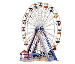FALLER Ferris Wheel Fairground Model Kit HO Gauge 140312