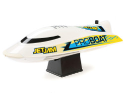 Pro Boat Jet Jam V2 12" Self-Righting Pool Racer Brushed RTR, White PRB08031V2T2